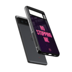 no stopping me back phone cover | glass case for google pixel 6