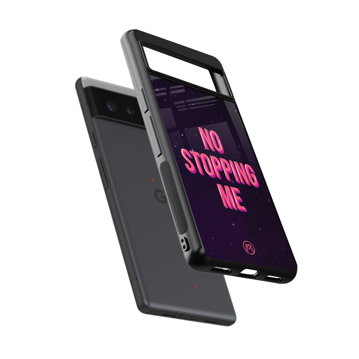 no stopping me back phone cover | glass case for google pixel 6