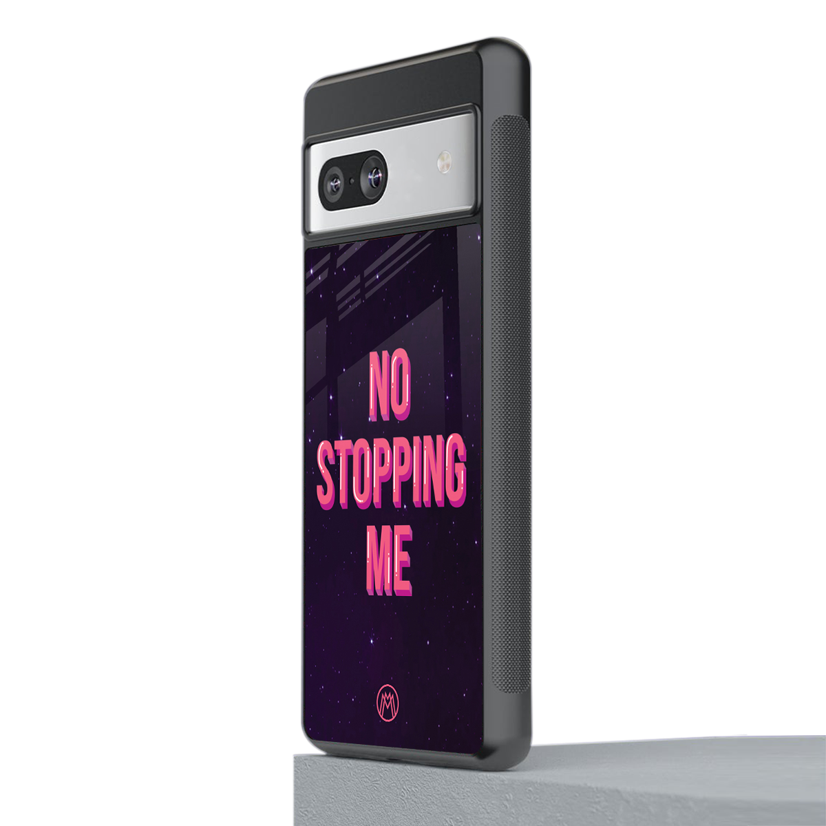no stopping me back phone cover | glass case for Google Pixel 7A