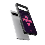 no stopping me back phone cover | glass case for google pixel 8 pro