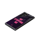 no stopping me back phone cover | glass case for samsung galaxy s23 ultra