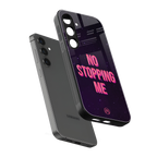 no stopping me back phone cover | glass case for samsung galaxy s23 plus
