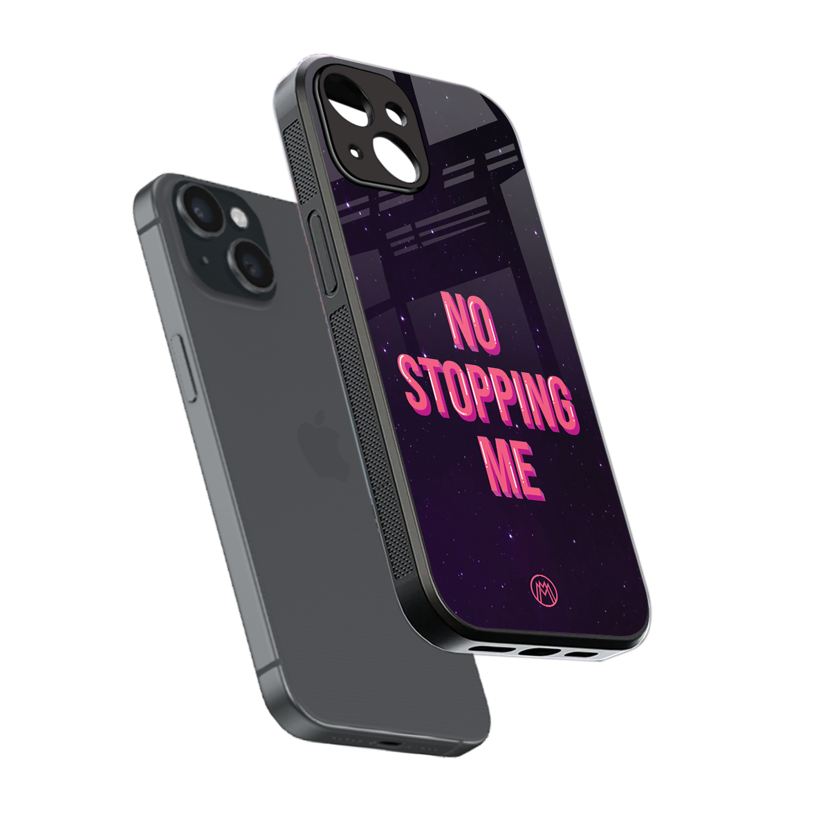 no stopping me back phone cover | glass case for iphone 15