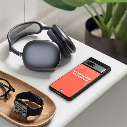 no boyfriend no problem back phone cover | glass case for oneplus nord 4