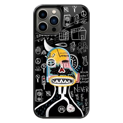 Premium Glass Back Mobile Phone Cover for iPhone, Samsung, OnePlus, Google Pixel, Redmi, Oppo, Vivo & Realme