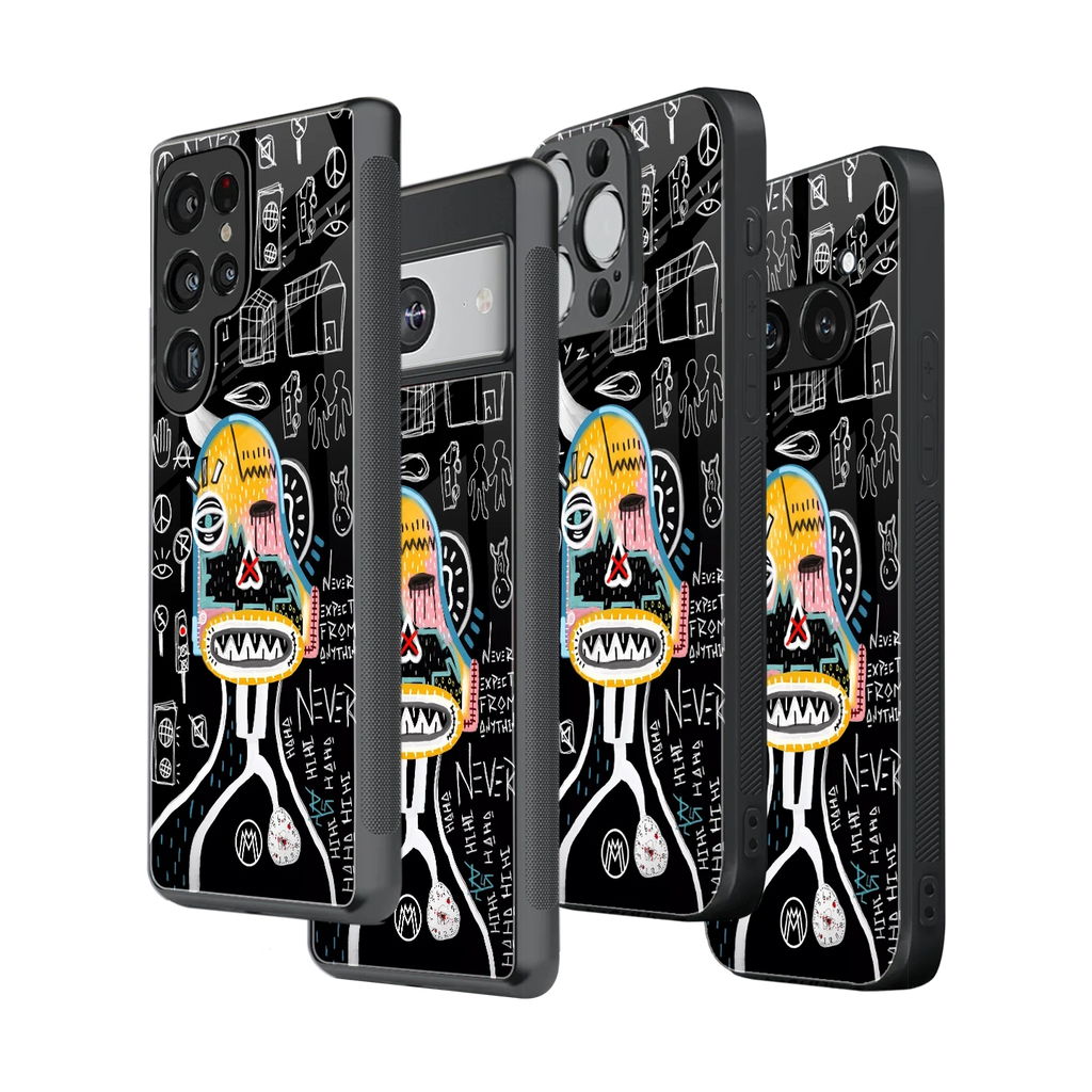 Stylish Glass Back Case for All Smartphones – iPhone, Samsung, OnePlus, Pixel, Redmi, Oppo, Vivo, Motorola