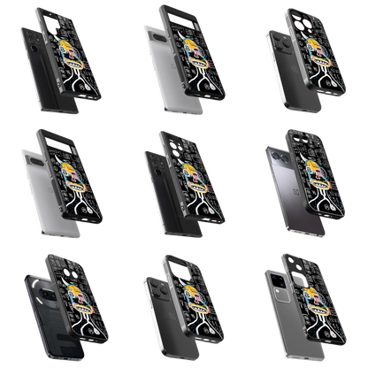 Durable Glass Back Mobile Case for iPhone, Samsung, OnePlus, Google Pixel, Redmi, Vivo, Oppo