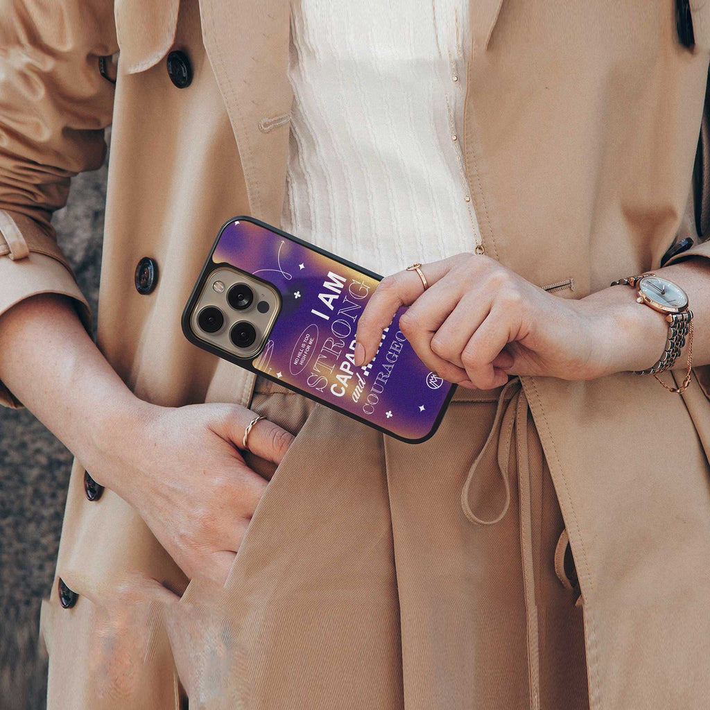 no limits back phone cover | glass case for samsung galaxy s24 plus