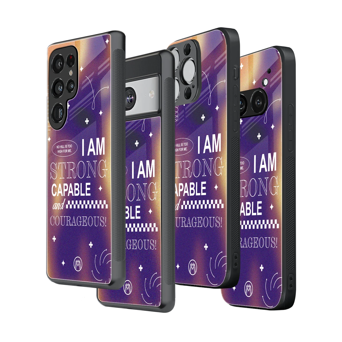 Stylish Glass Back Case for All Smartphones – iPhone, Samsung, OnePlus, Pixel, Redmi, Oppo, Vivo, Motorola