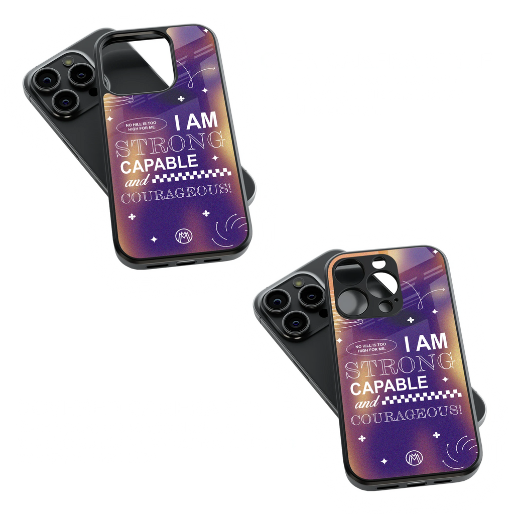 Trendy Glass Back Mobile Case for iPhone, Samsung, Redmi, OnePlus, Google Pixel, Motorola