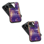 Trendy Glass Back Mobile Case for iPhone, Samsung, Redmi, OnePlus, Google Pixel, Motorola