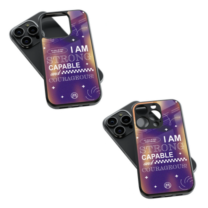 Trendy Glass Back Mobile Case for iPhone, Samsung, Redmi, OnePlus, Google Pixel, Motorola
