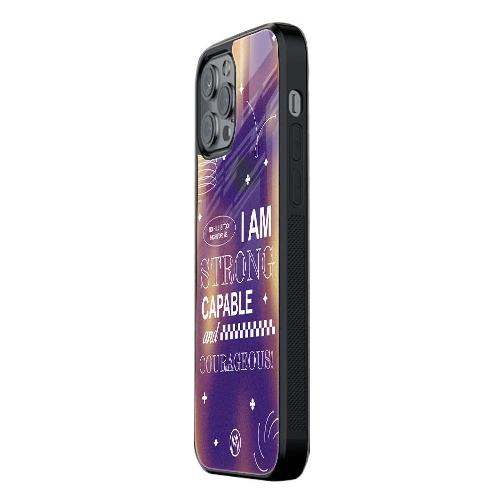 Slim Glass Back Phone Case for Multiple Brands – iPhone, Samsung, Redmi, OnePlus, Oppo, Vivo