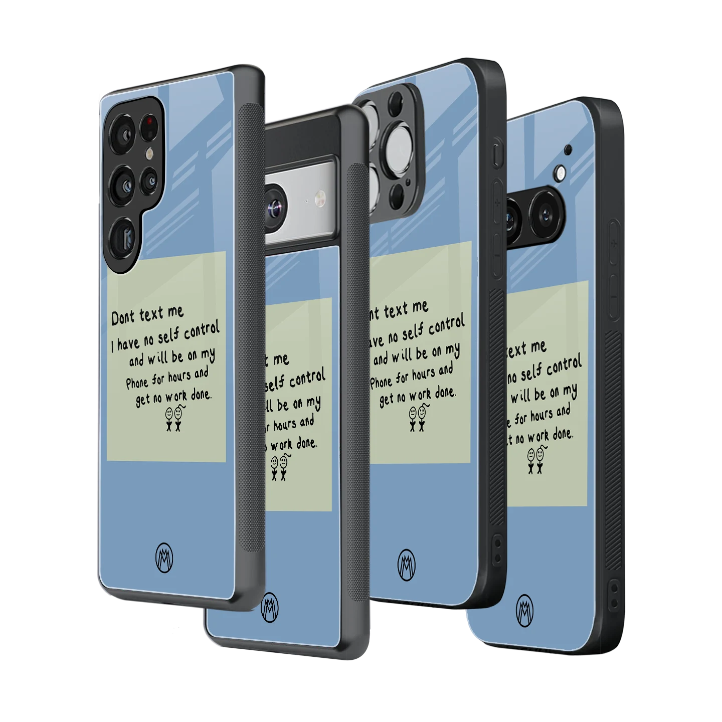 Stylish Glass Back Case for All Smartphones – iPhone, Samsung, OnePlus, Pixel, Redmi, Oppo, Vivo, Motorola
