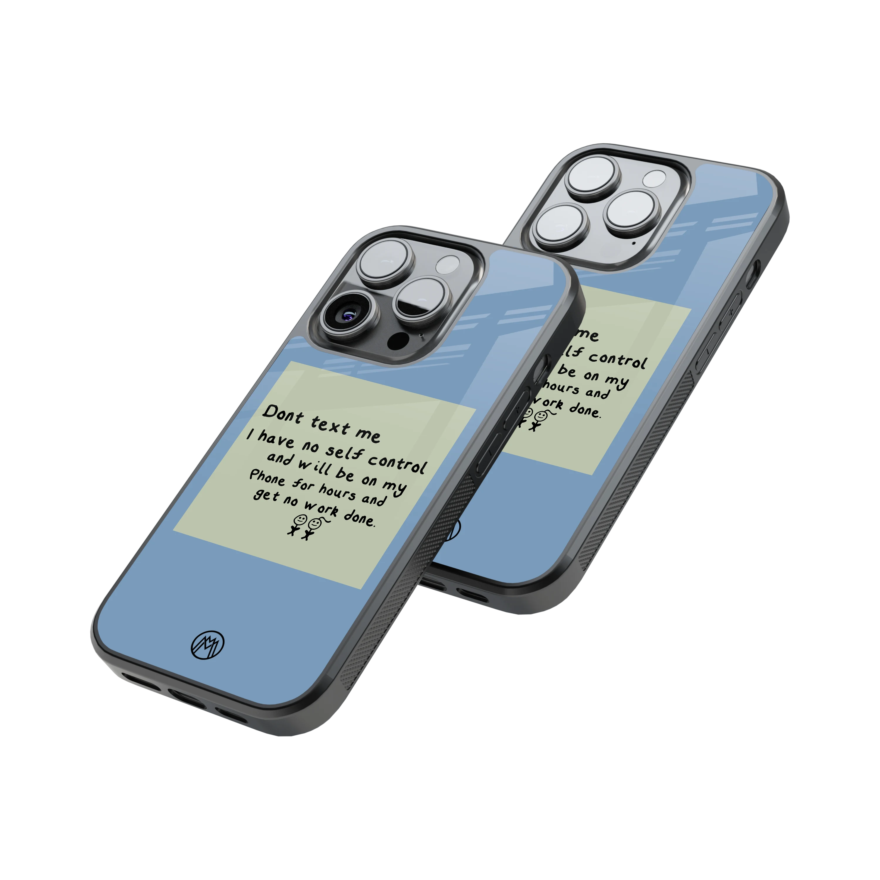 Protective Glass Back Phone Case Compatible with iPhone, Samsung, OnePlus, Pixel & More