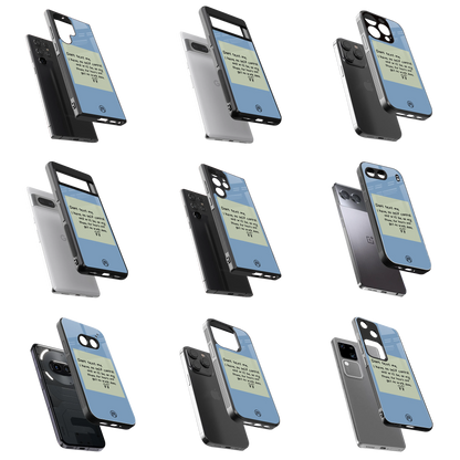 Durable Glass Back Mobile Case for iPhone, Samsung, OnePlus, Google Pixel, Redmi, Vivo, Oppo