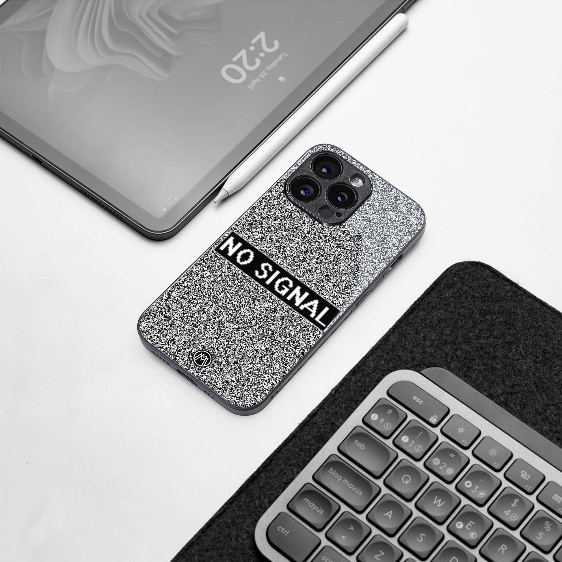 no signal back phone cover | glass case for iphone 13 pro max