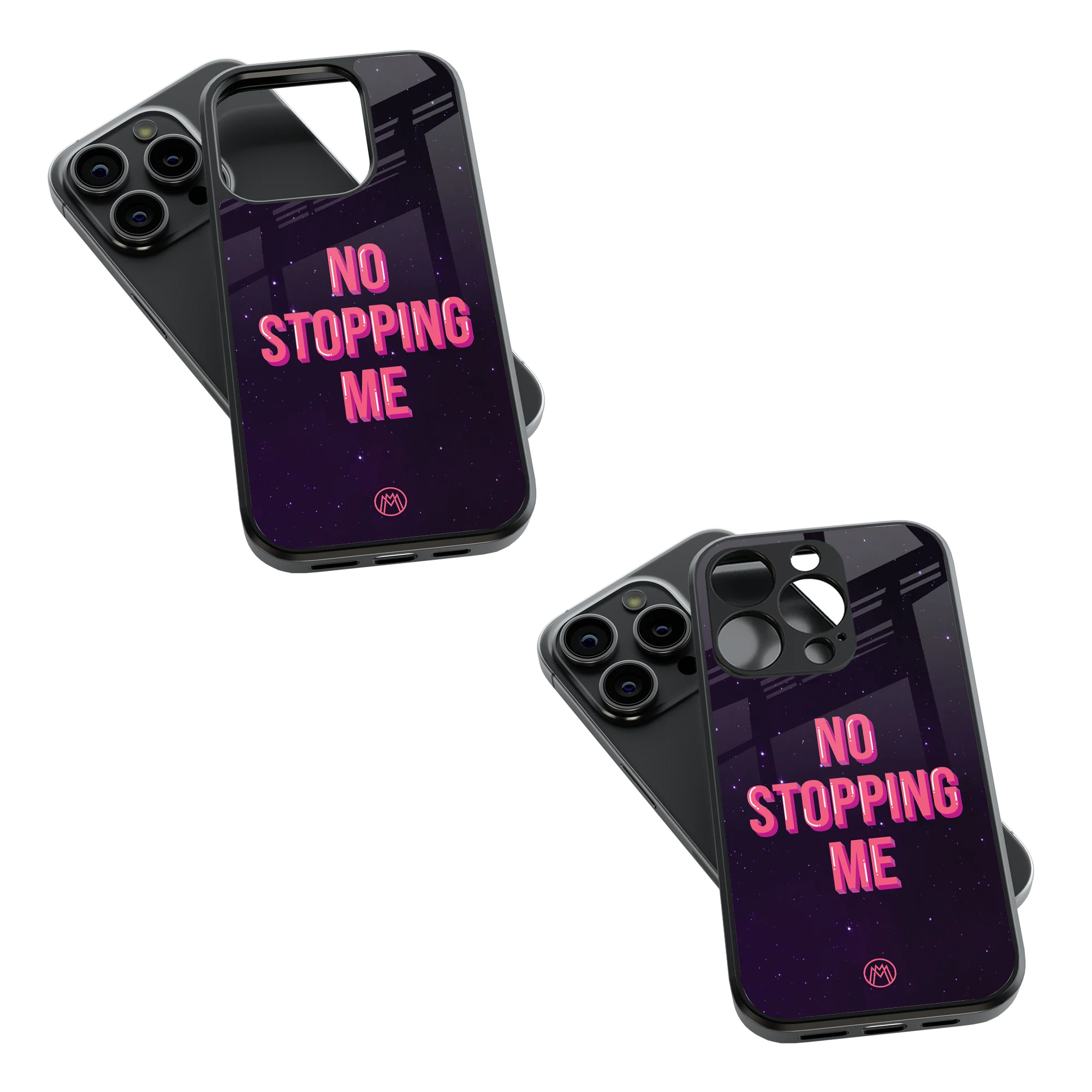 Trendy Glass Back Mobile Case for iPhone, Samsung, Redmi, OnePlus, Google Pixel, Motorola