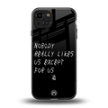 nobody likes us back phone cover | glass case for iphone 15