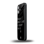 nobody likes us back phone cover | glass case for iphone 16