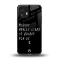 nobody likes us back phone cover | glass case for nothing phone 2