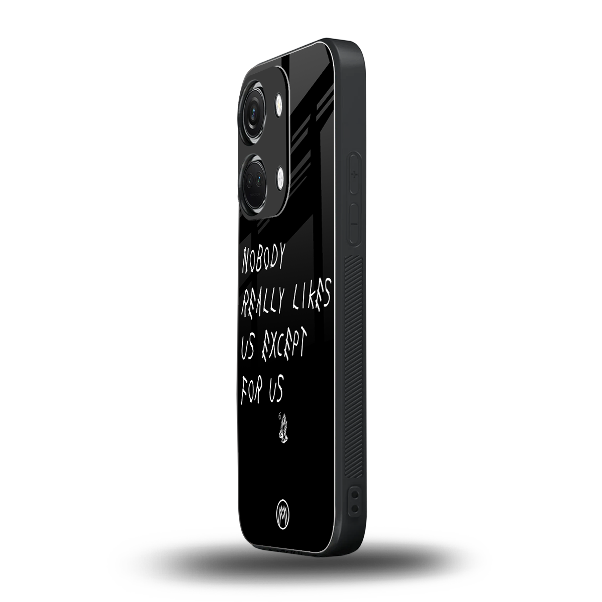 nobody likes us back phone cover | glass case for oneplus nord 3
