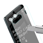 nobody likes us back phone cover | glass case for oneplus nord 4