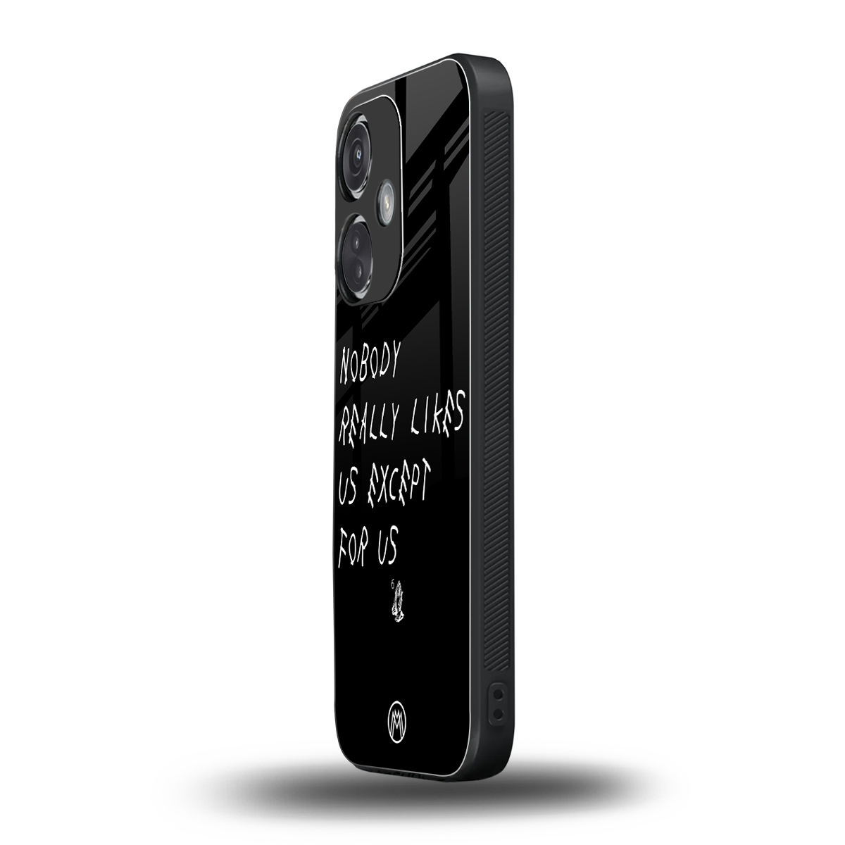 nobody likes us back phone cover | glass case for oneplus nord ce 3