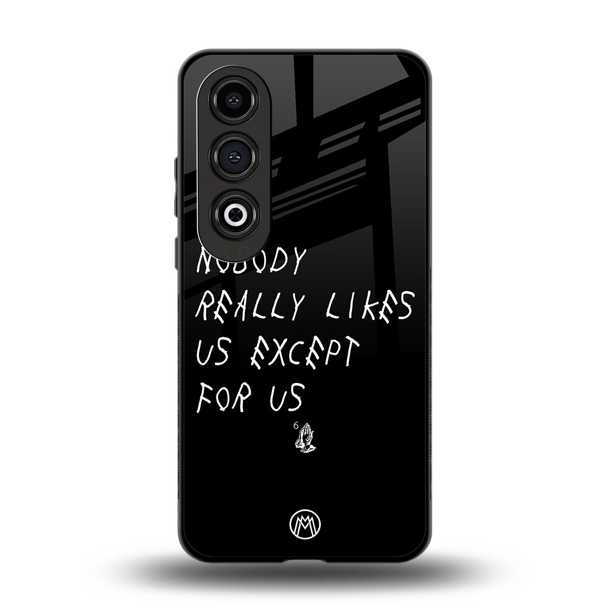 nobody likes us back phone cover | glass case for oneplus nord ce 4