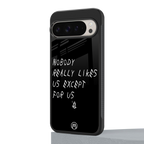 nobody likes us back phone cover | glass case for google pixel 9 pro