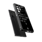 nobody likes us back phone cover | glass case for samsung galaxy s25 ultra
