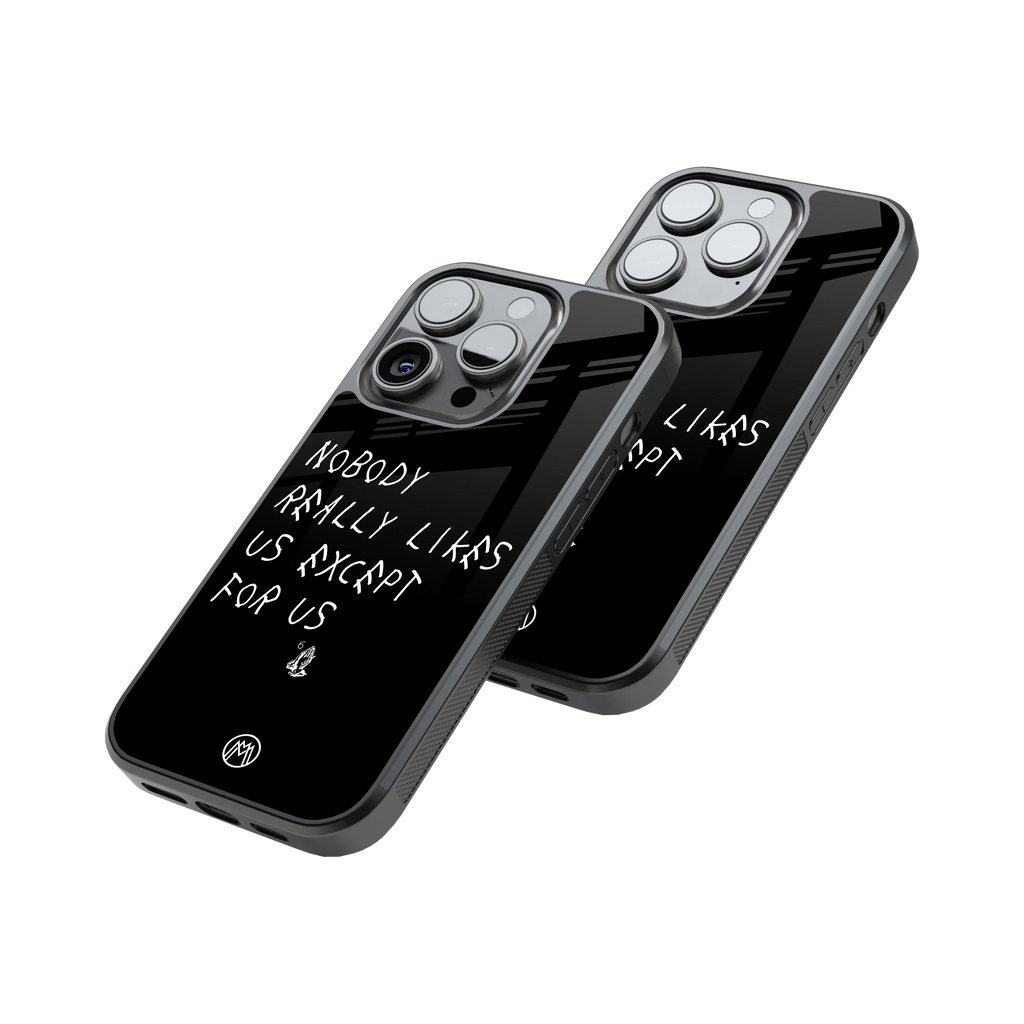 Protective Glass Back Phone Case Compatible with iPhone, Samsung, OnePlus, Pixel & More