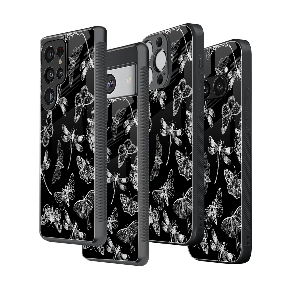 Stylish Glass Back Case for All Smartphones iPhone, Samsung, OnePlus, Pixel, Redmi, Oppo, Vivo, Motorola
