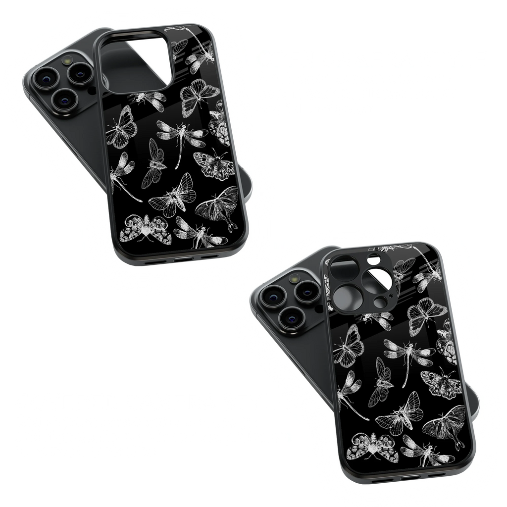 Trendy Glass Back Mobile Case for iPhone, Samsung, Redmi, OnePlus, Google Pixel, Motorola