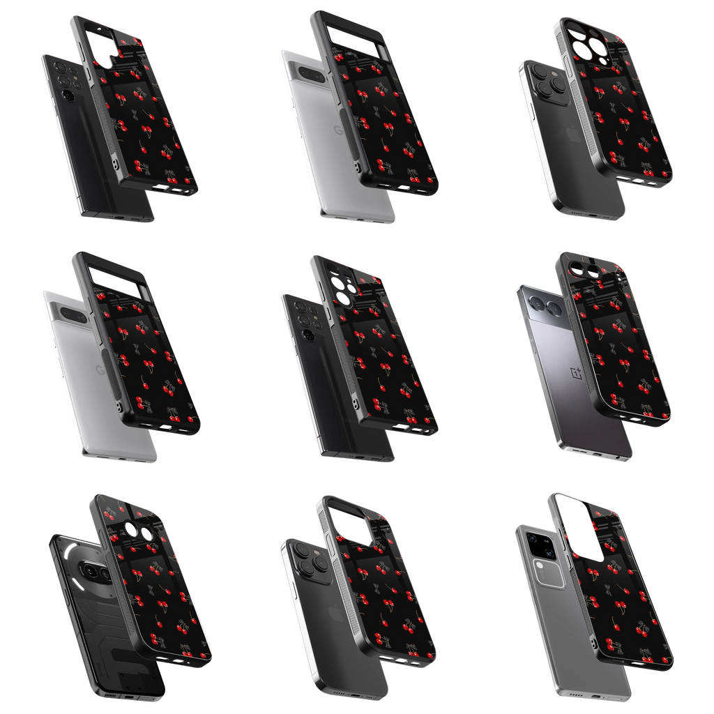 Durable Glass Back Mobile Case for iPhone, Samsung, OnePlus, Google Pixel, Redmi, Vivo, Oppo