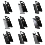 Durable Glass Back Mobile Case for iPhone, Samsung, OnePlus, Google Pixel, Redmi, Vivo, Oppo
