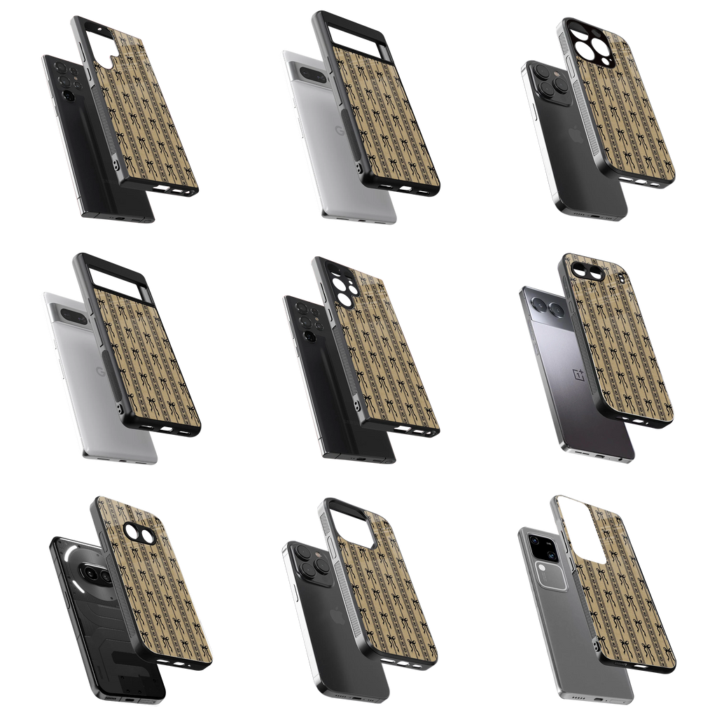 Durable Glass Back Mobile Case for iPhone, Samsung, OnePlus, Google Pixel, Redmi, Vivo, Oppo