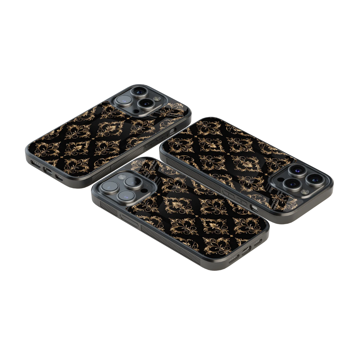 Luxury Glass Back Mobile Cover for iPhone, Samsung Galaxy, OnePlus, Pixel, Redmi & More