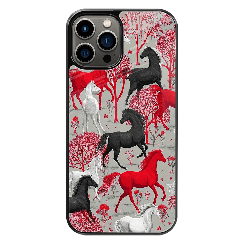 Premium Glass Back Mobile Phone Cover for iPhone, Samsung, OnePlus, Google Pixel, Redmi, Oppo, Vivo & Realme