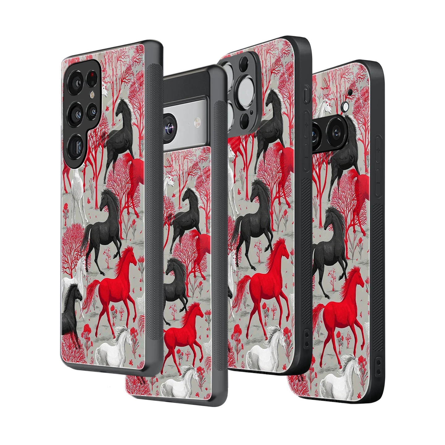 Stylish Glass Back Case for All Smartphones iPhone, Samsung, OnePlus, Pixel, Redmi, Oppo, Vivo, Motorola