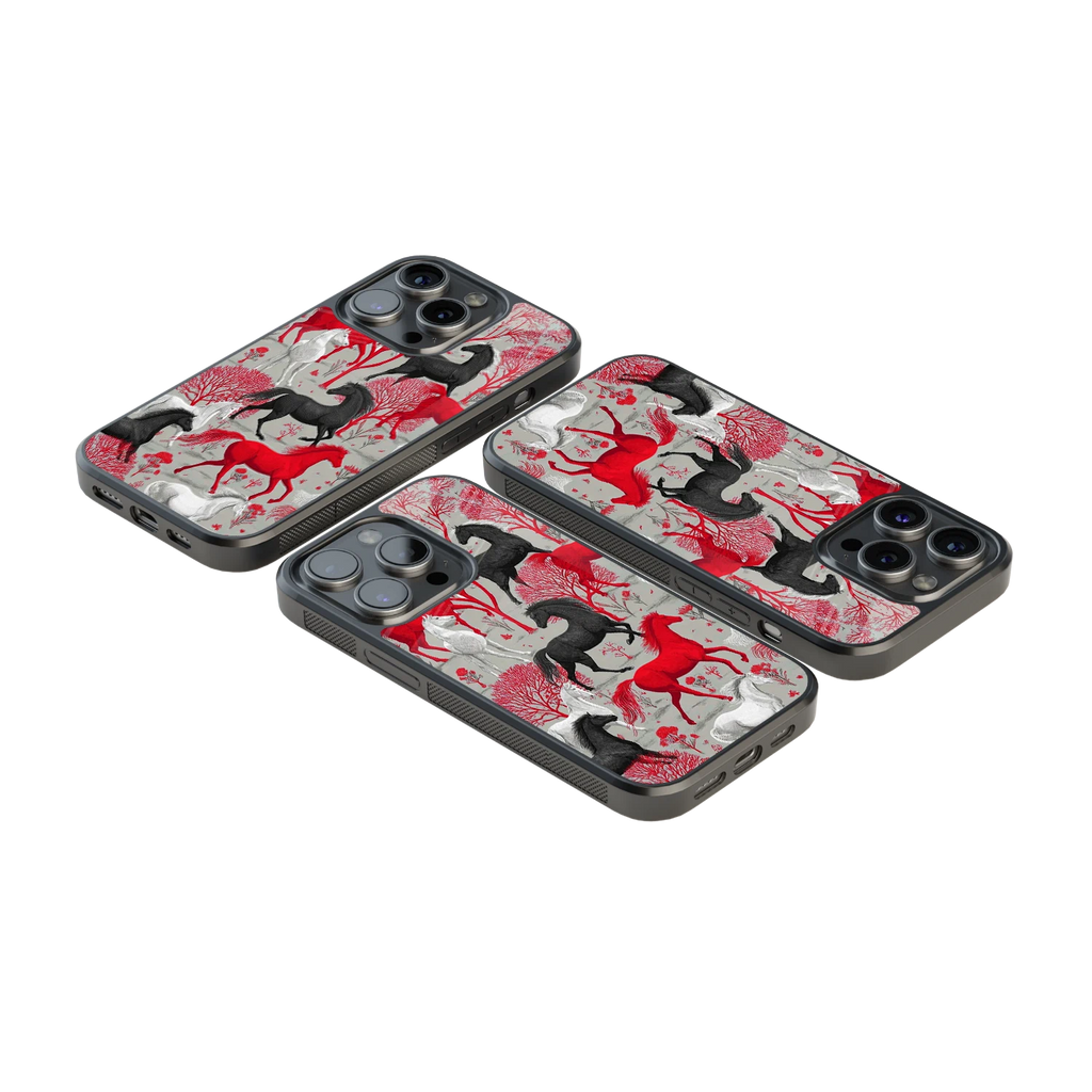 Luxury Glass Back Mobile Cover for iPhone, Samsung Galaxy, OnePlus, Pixel, Redmi & More