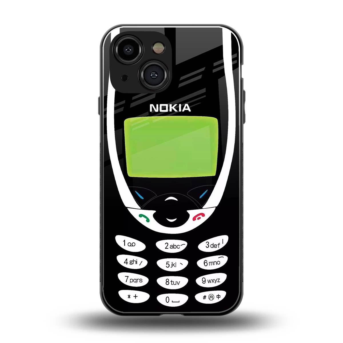 nokia 3310 vintage back phone cover | glass case for iphone 13 mini