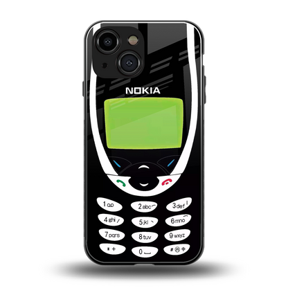 nokia 3310 vintage back phone cover | glass case for iphone 13 mini