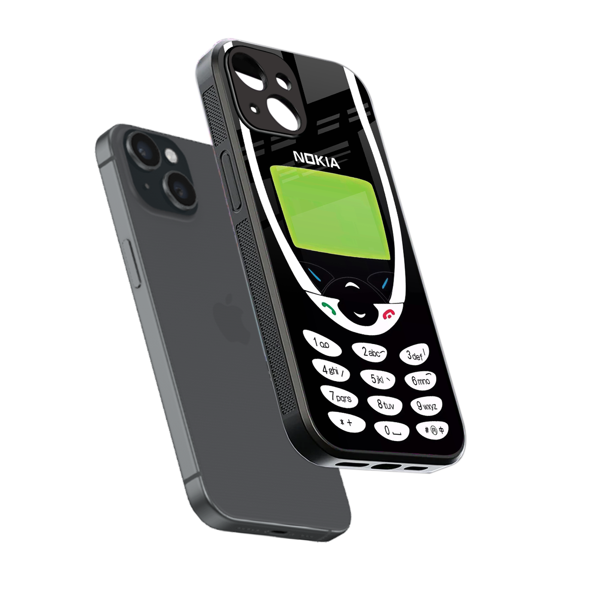 nokia 3310 vintage back phone cover | glass case for iphone 13 mini