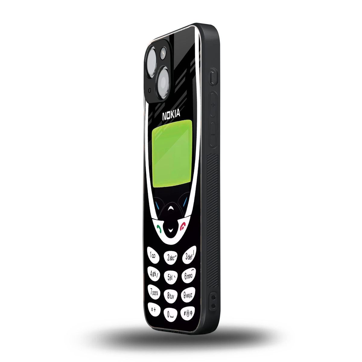 nokia 3310 vintage back phone cover | glass case for iphone 13 mini