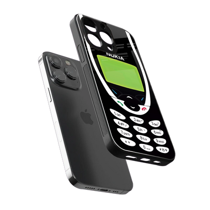 nokia 3310 vintage back phone cover | glass case for iphone 13 pro max