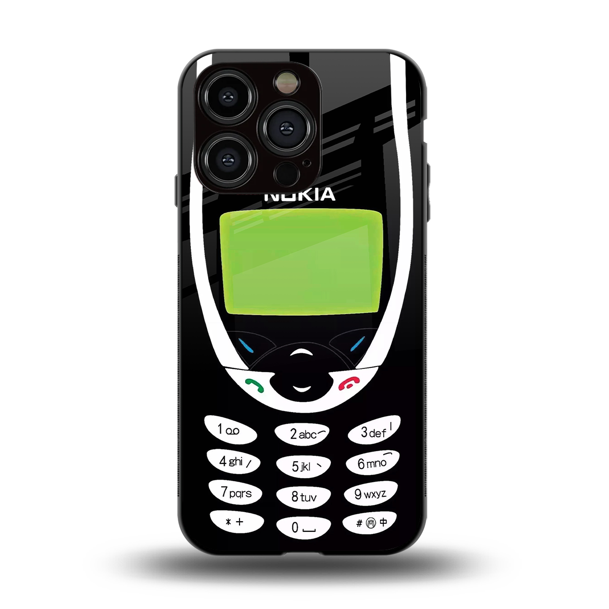 nokia 3310 vintage back phone cover | glass case for iphone 14 pro