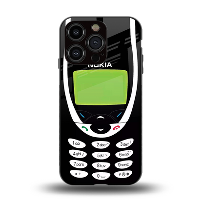 nokia 3310 vintage back phone cover | glass case for iphone 14 pro