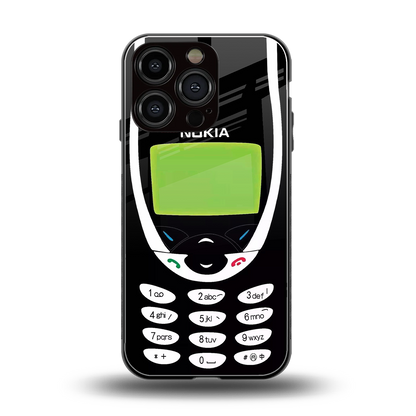 nokia 3310 vintage back phone cover | glass case for iphone 16 pro
