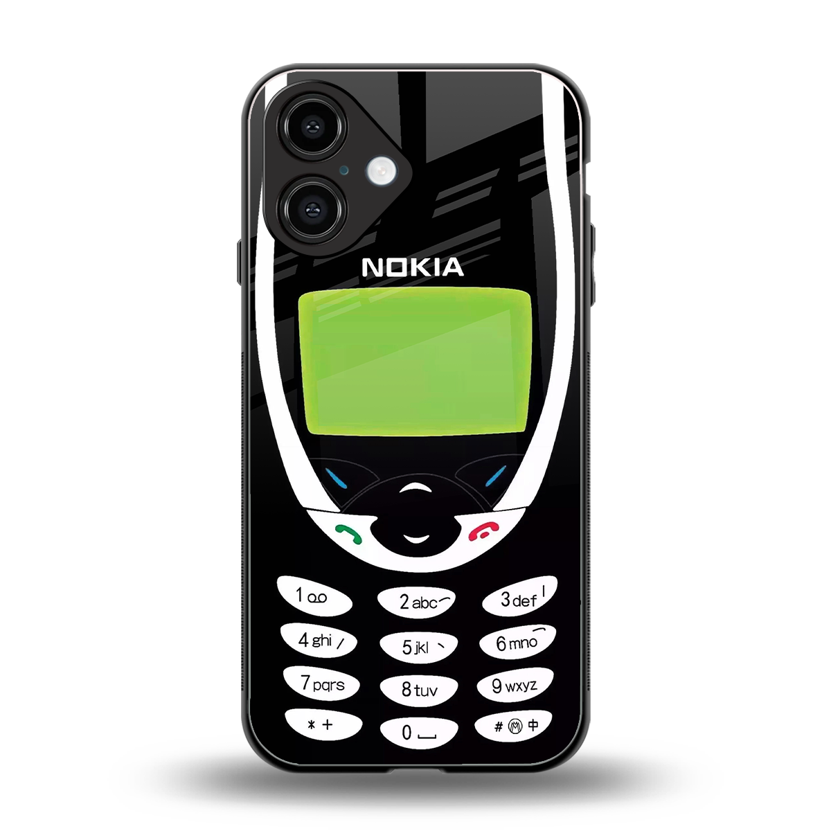 nokia 3310 vintage back phone cover | glass case for iphone 16